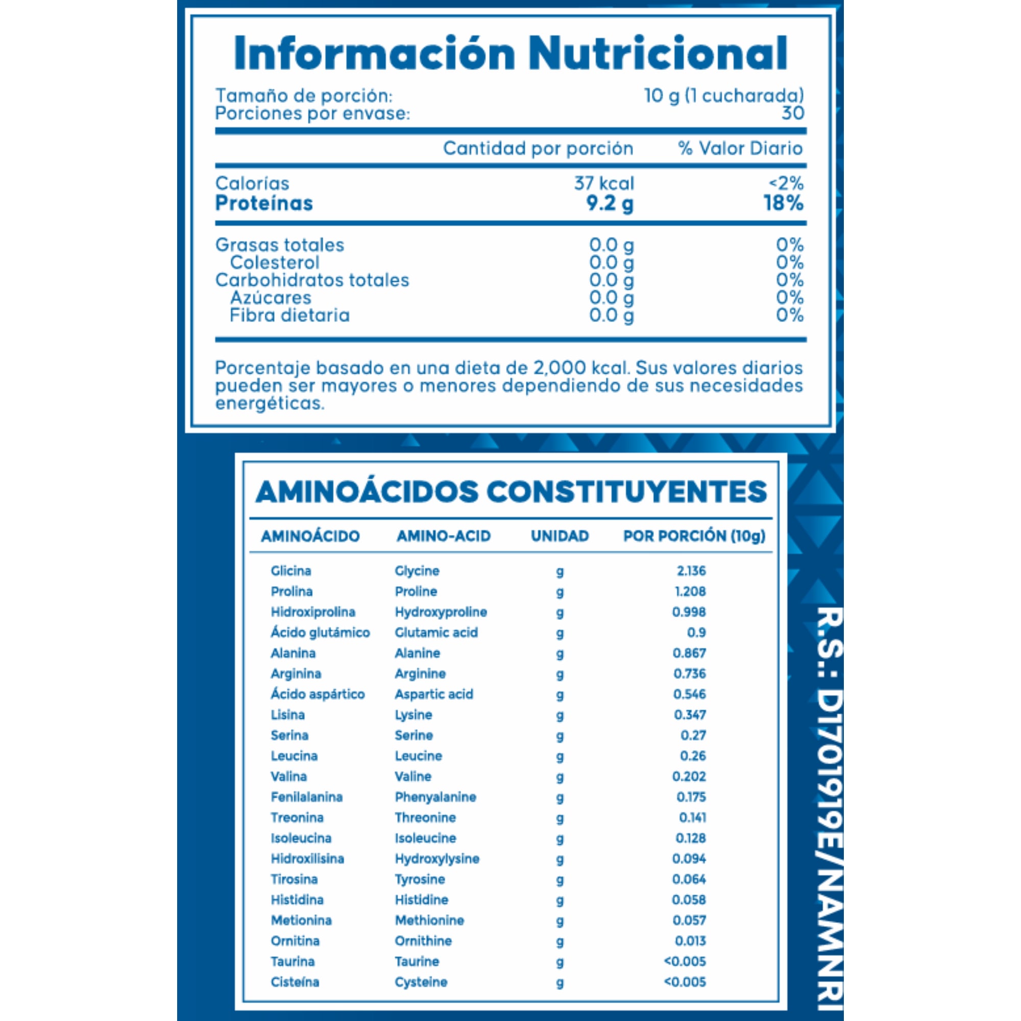 COLAGENO HIDROLIZADO VISCOFAN ULTRA PREMIUM COLLINSTANT® PACK 3X500GR ALEMAN 100% PURO - 3