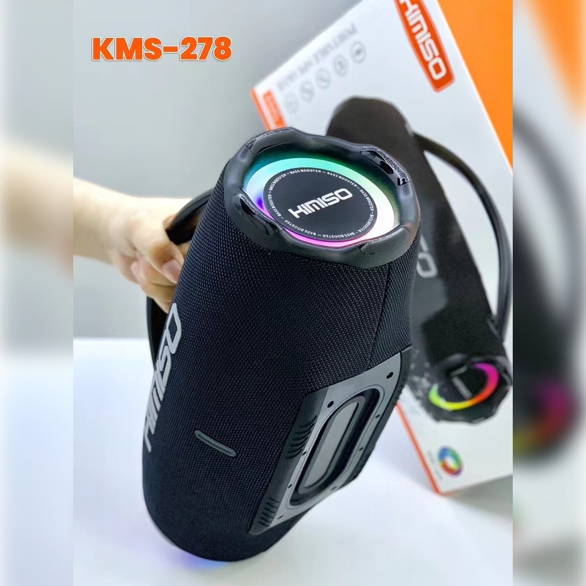 Parlante Inalambrico KIMISO KMS 278 de 50W Super Bass con RGB - 4