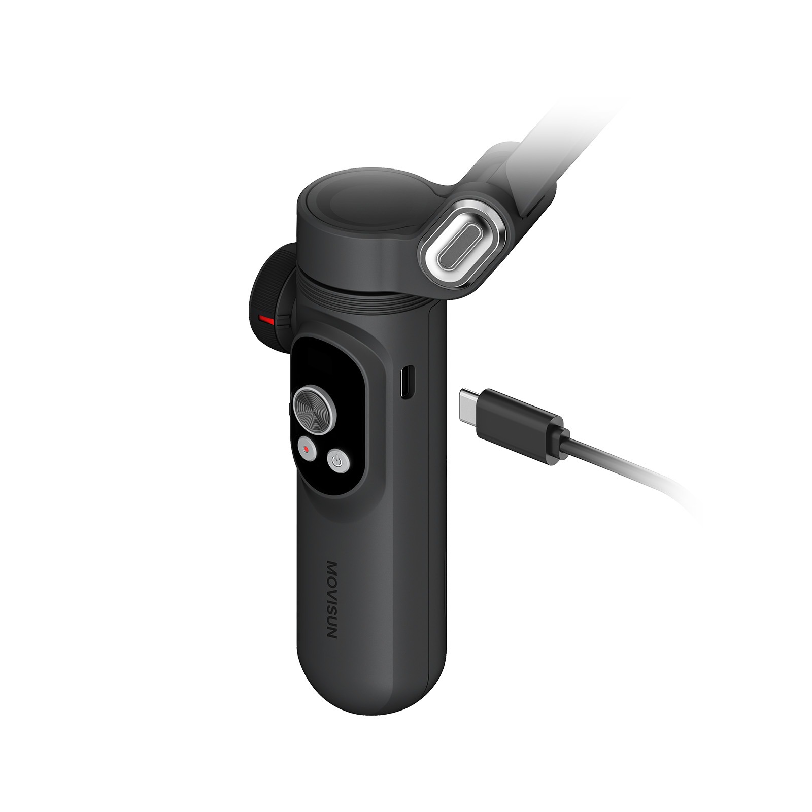 Estabilizador de Celular MOVISUN Luz LED Carga Inalámbrica 6 meses de Garantia - 7