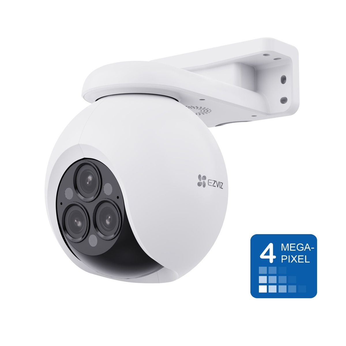 CAMARA DE EXTERIOR EZVIZ H80F ZOOM 12X TRIPLE LENTE 4MP 2K+ - 1