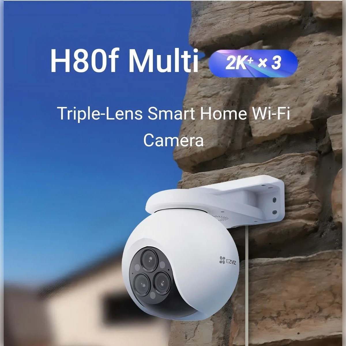 CAMARA DE EXTERIOR EZVIZ H80F ZOOM 12X TRIPLE LENTE 4MP 2K+ - 7