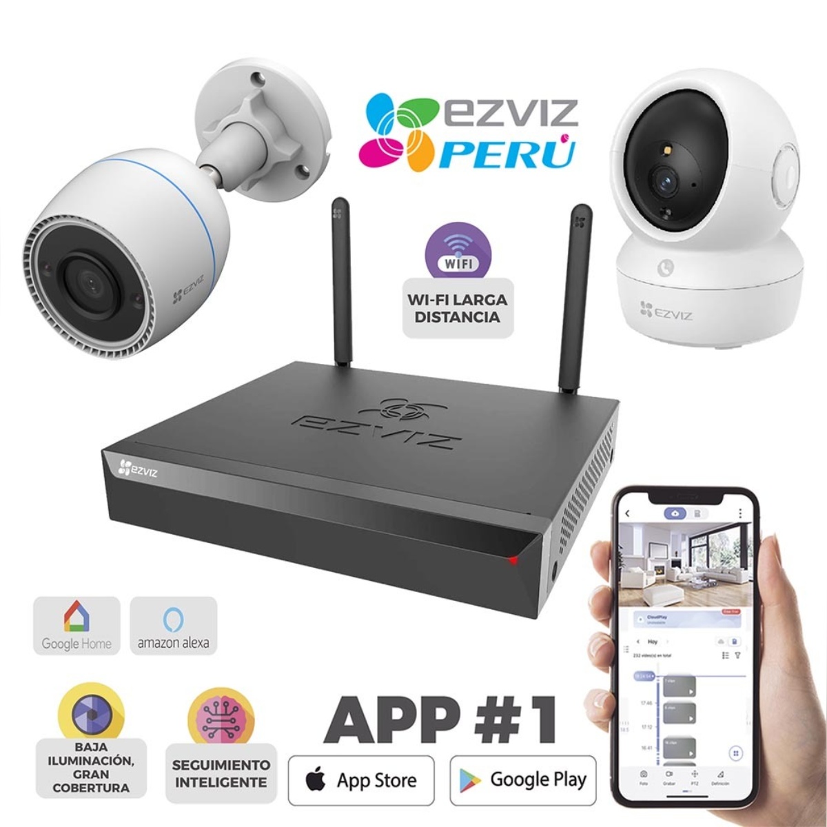 NVR Ezviz X5S de 8 Canales 1 Año de Garantia - 1