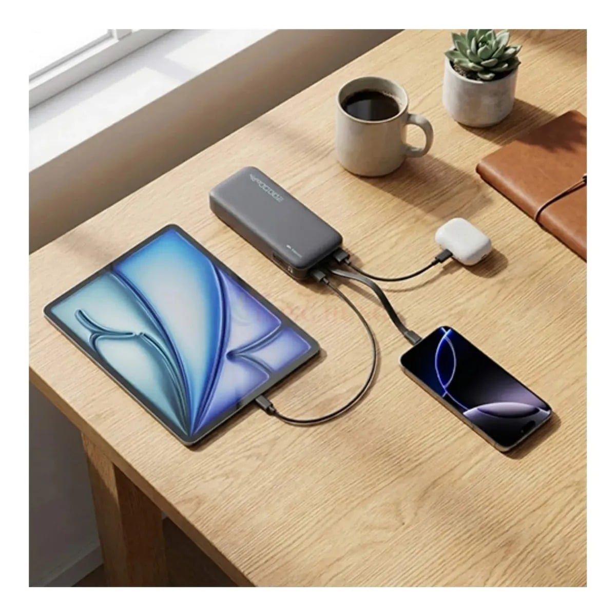 Cargador Portatil CUKTECH 20000mAh Carga Rápida 40W Garantia de 1 Año - 3