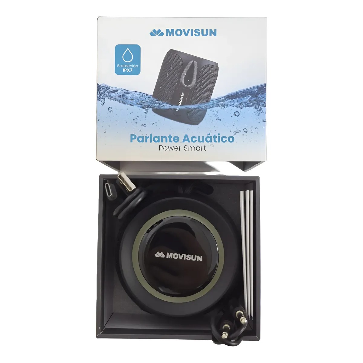 PARLANTE MOVISUN POWER SMART 16W ACUATICO ESTÉREO con GARANTIA - 10