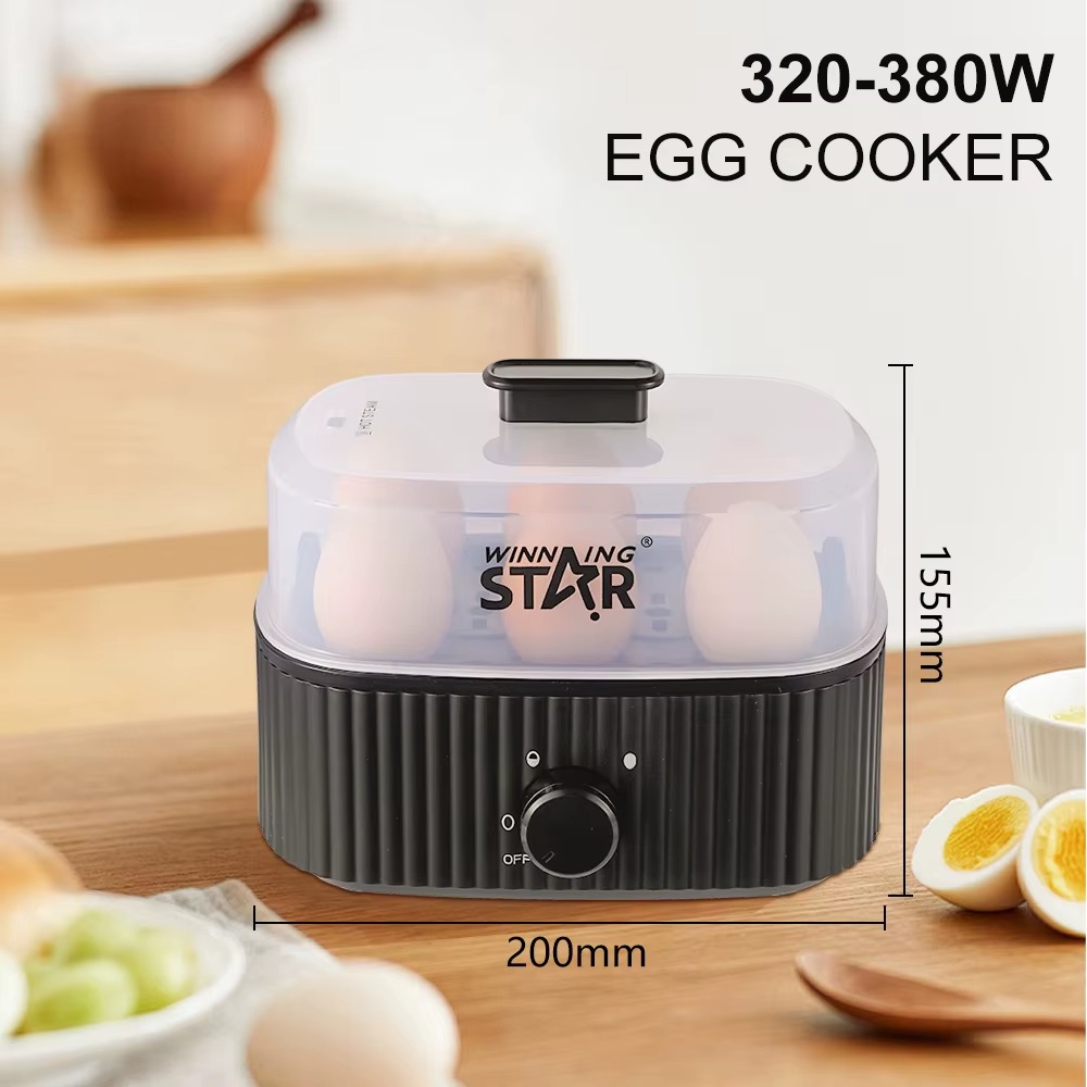 HERVIDOR DE HUEVOS PORTATIL WINNING STAR 300W GARANTIA DE 1 AÑO - 6