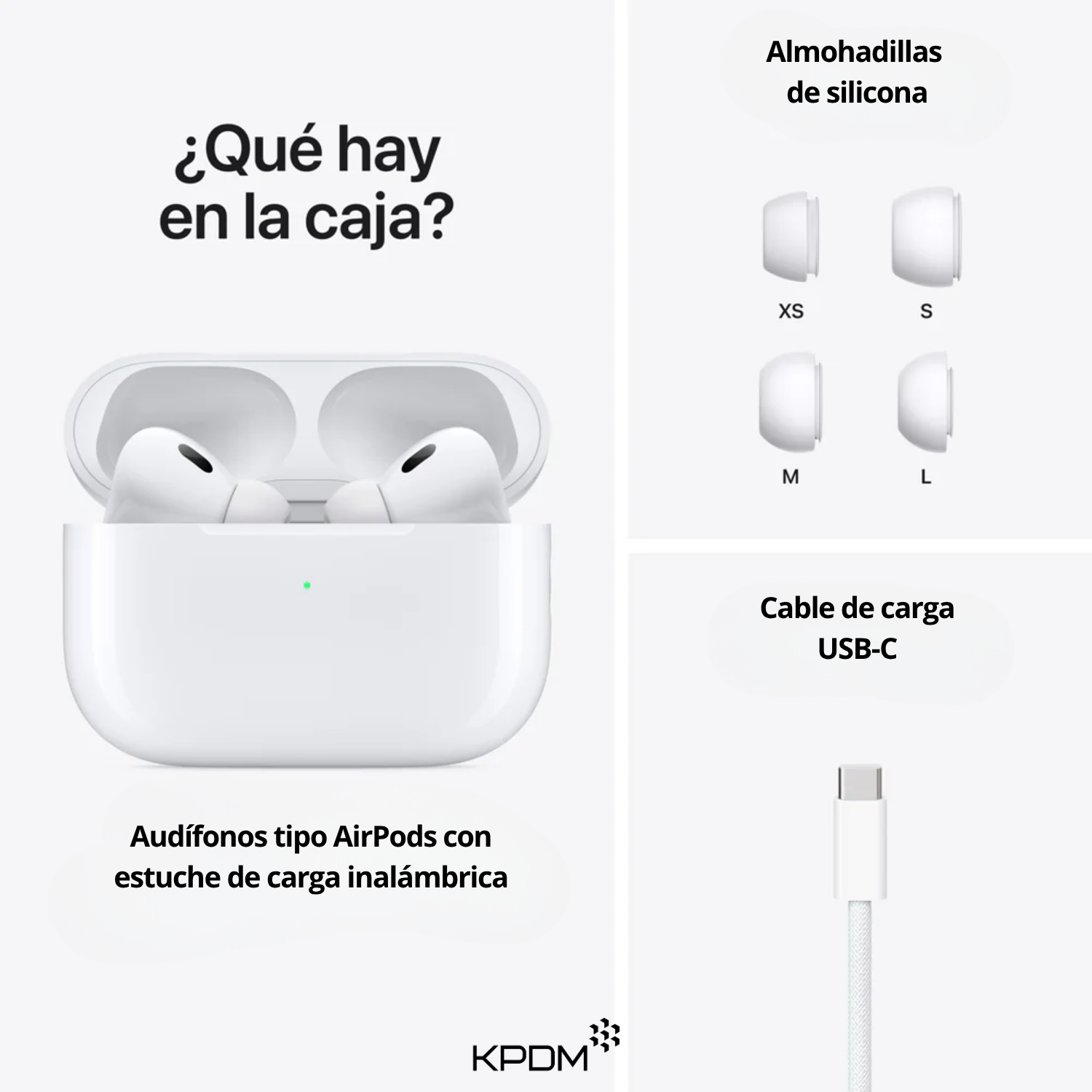 AUDÍFONOS AIRPODS PRO 2 - CANCELACIÓN DE RUIDO REAL - 4