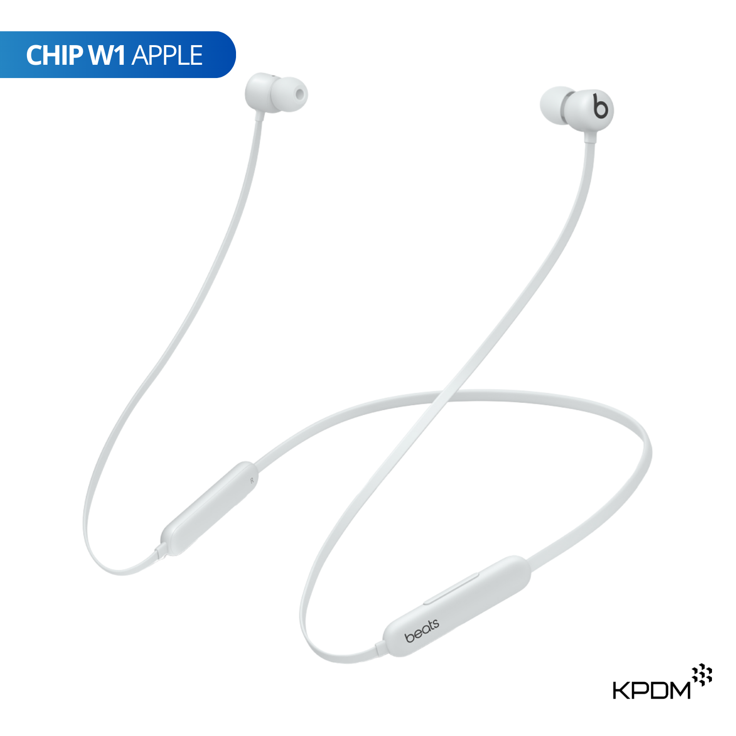 BEATS FLEX CON CHIP APPLE W1 GRIS HUMO - 1