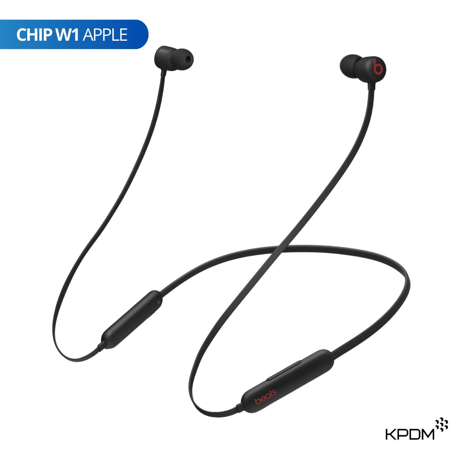BEATS FLEX CON CHIP APPLE W1 NEGRO - 1