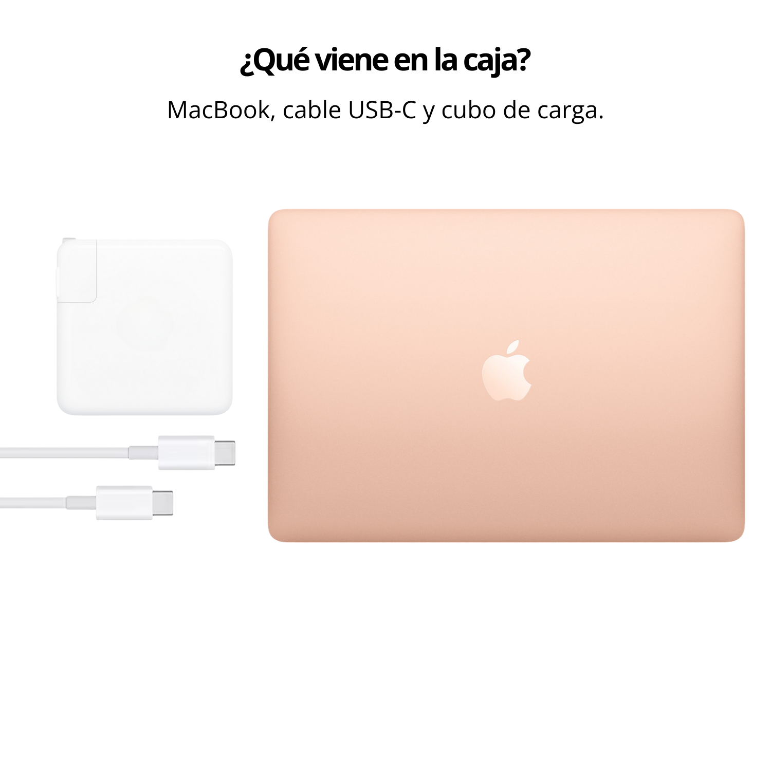 LAPTOP MACBOOK AIR 2020 TOUCH ID I5 8GB 256GB 13.3” SEMINUEVO ORO GRADO A - 6