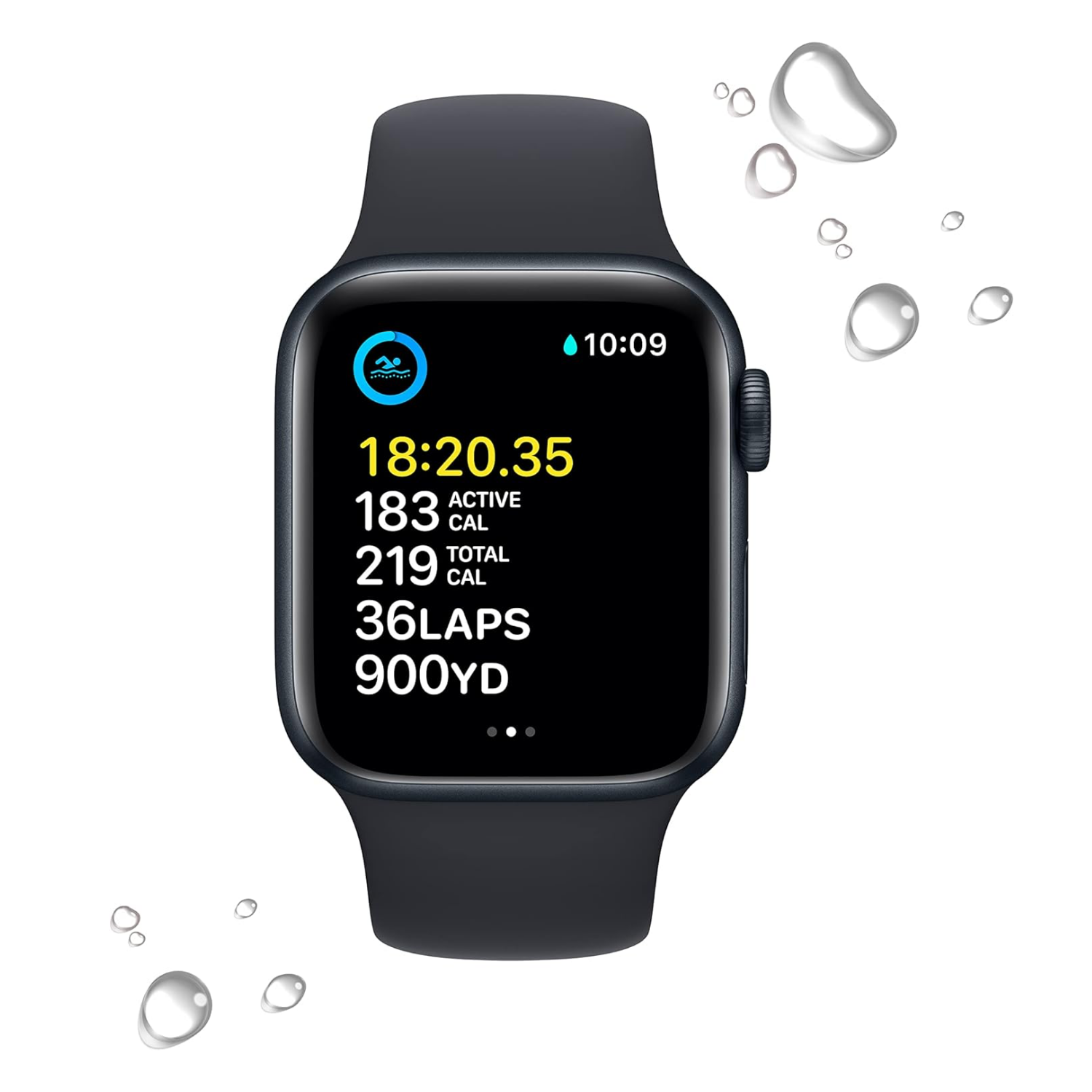 APPLE WATCH SE2 44MM 32GB GPS + CELLULAR MEDIANOCHE SEMINUEVO GRADO A - 3