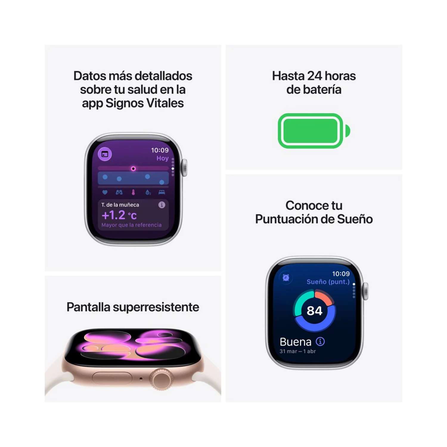 APPLE WATCH SERIES 11 42MM 64GB GPS NEGRO AZABACHE - 4