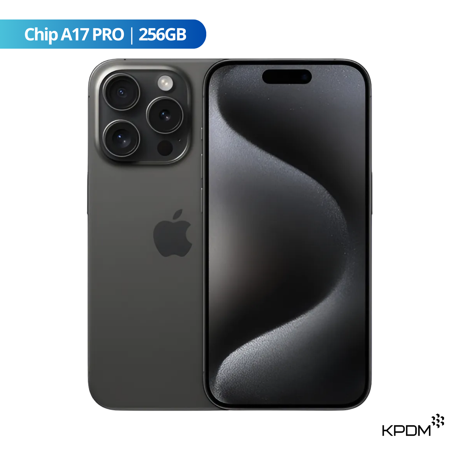 IPHONE 15 PRO 256GB TITANIO NEGRO ESIM SEMINUEVO GRADO A - 1