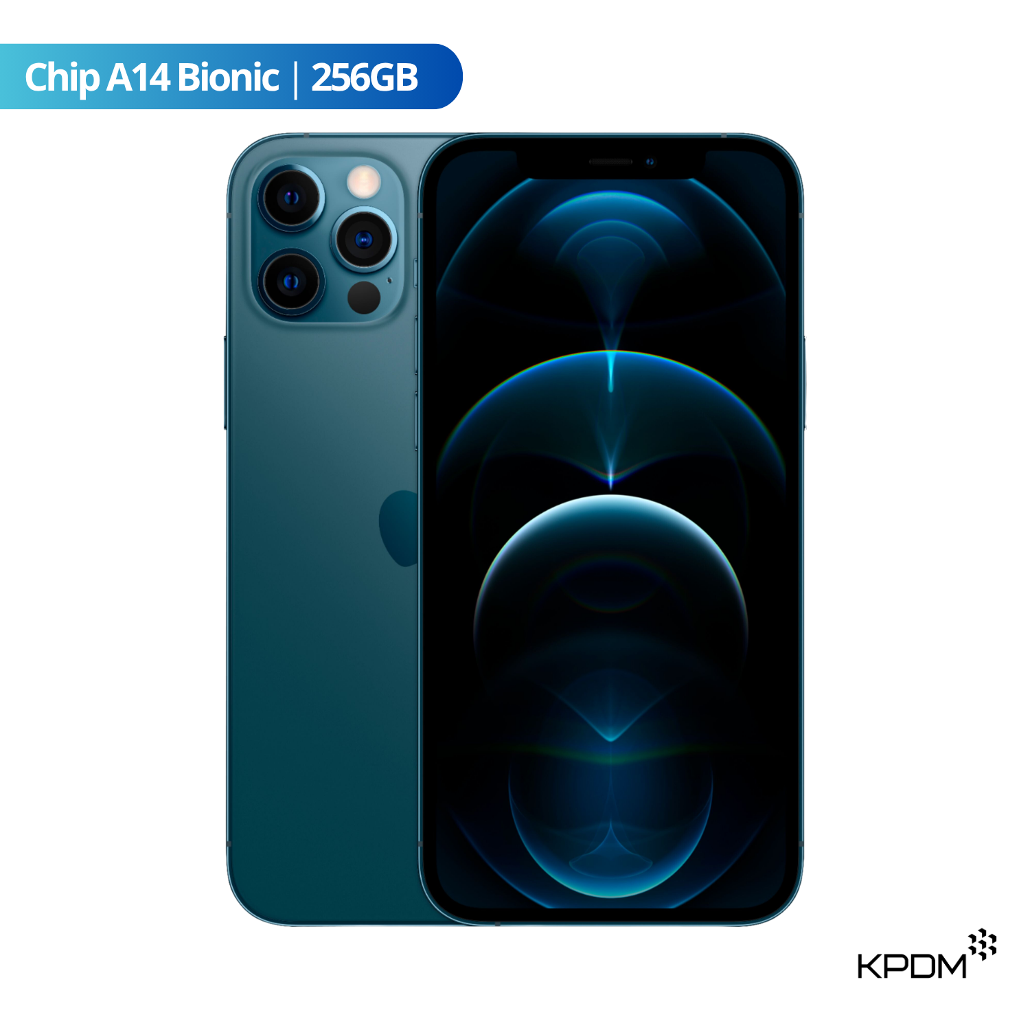 IPHONE 12 PRO 256GB AZUL PACÍFICO REACONDICIONADO GRADO A - 1