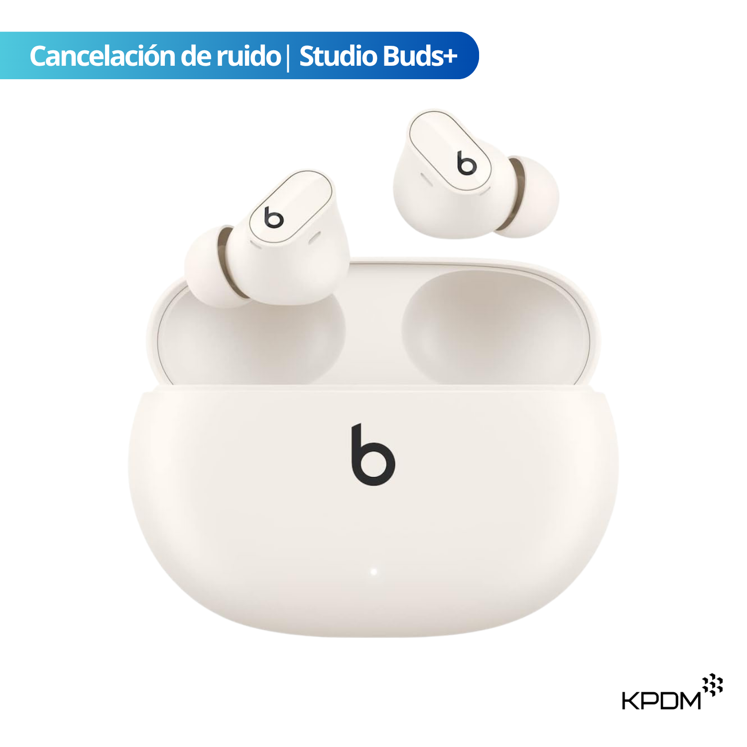BEATS STUDIO BUDS + CON CANCELACIÓN DE RUIDO MARFIL - 1