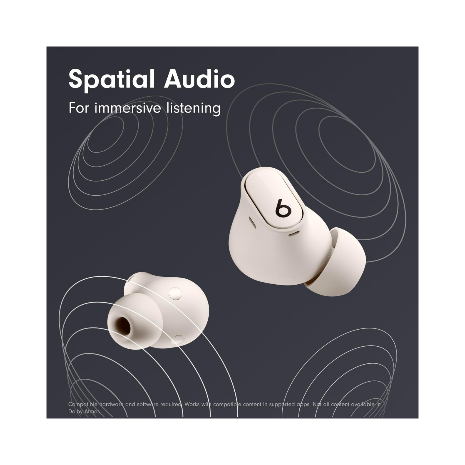 BEATS STUDIO BUDS + CON CANCELACIÓN DE RUIDO MARFIL - 2