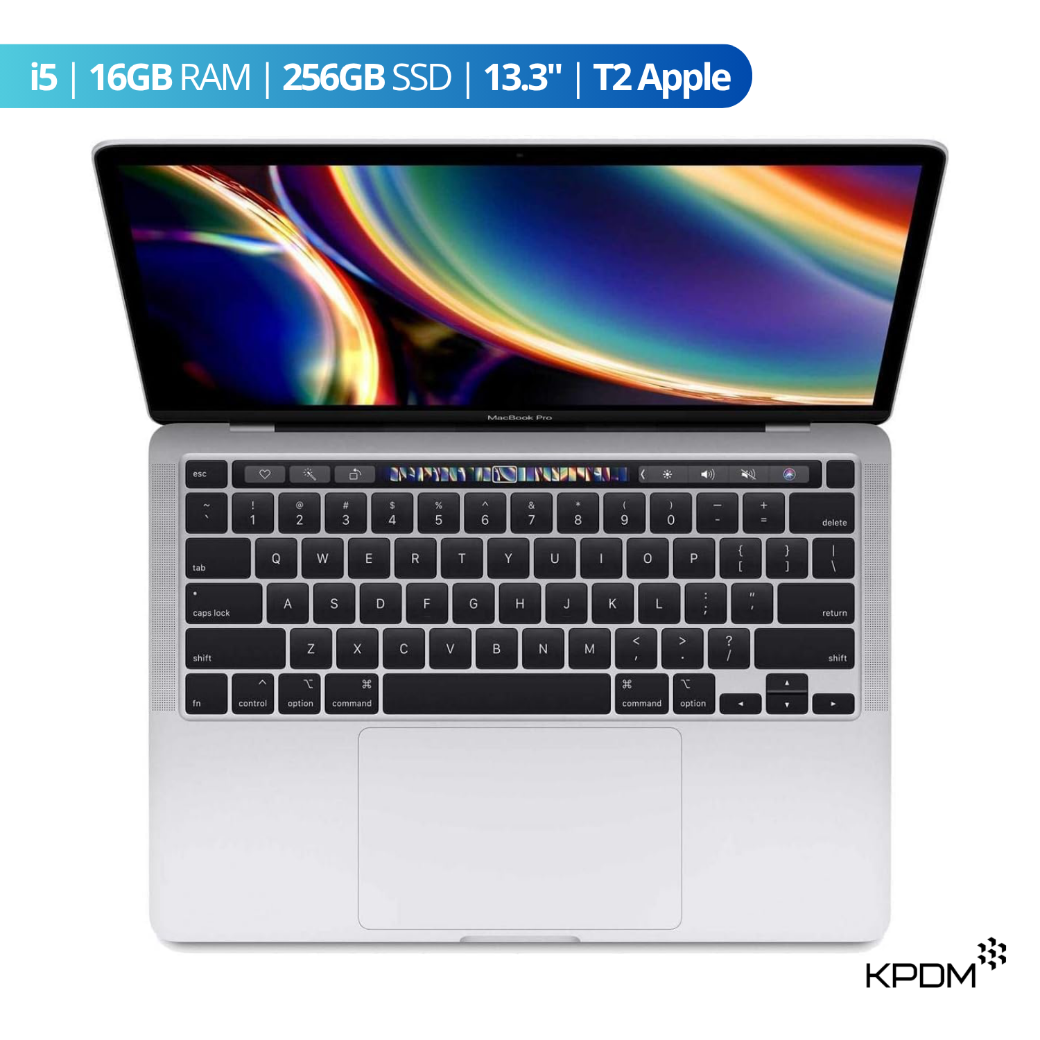 MACBOOK PRO 2020 13.3” I5 16GB RAM + 256GB SSD PLATEADO REACONDICIONADO GRADO A - 1