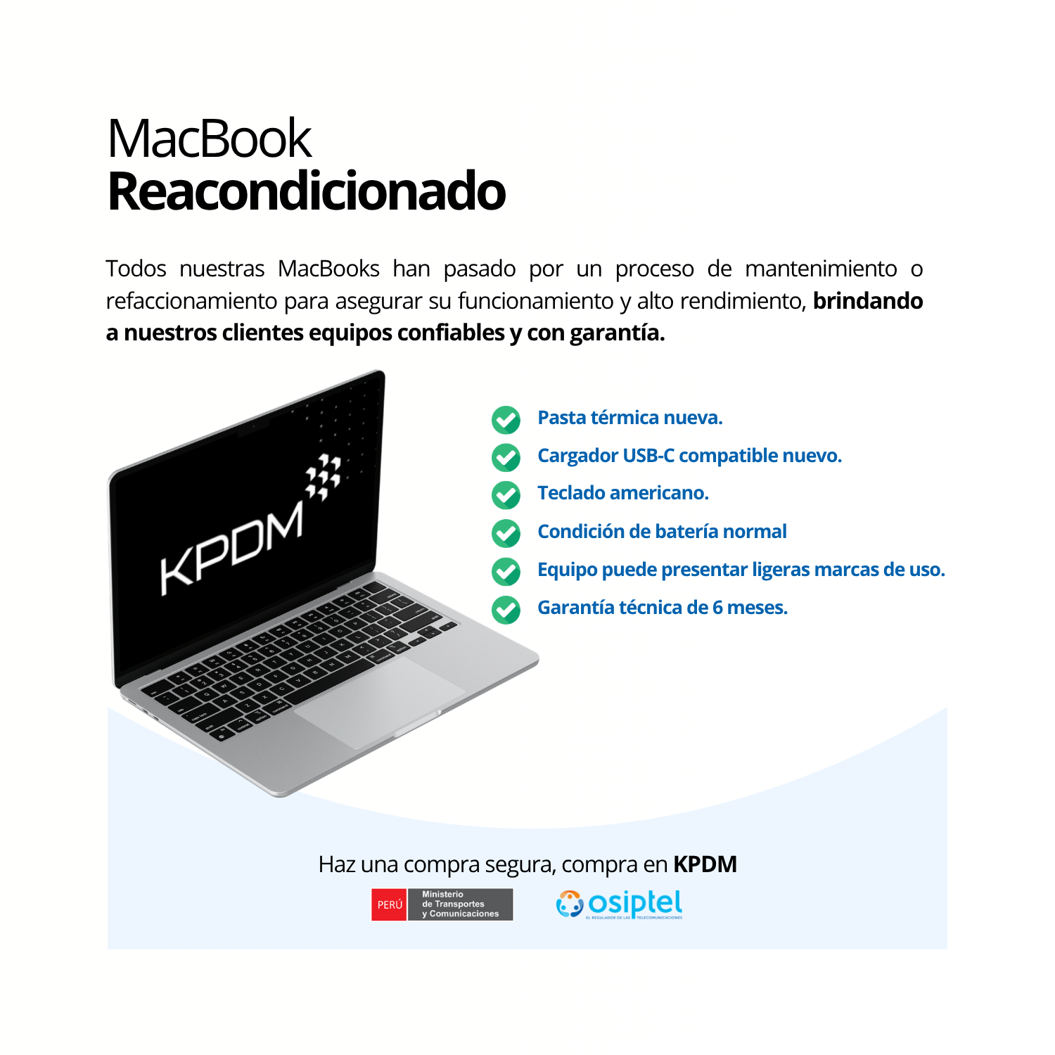 MACBOOK PRO 2019 16” I7 16GB RAM + 512GB SSD PLATEADO REACONDICIONADO GRADO A - 8