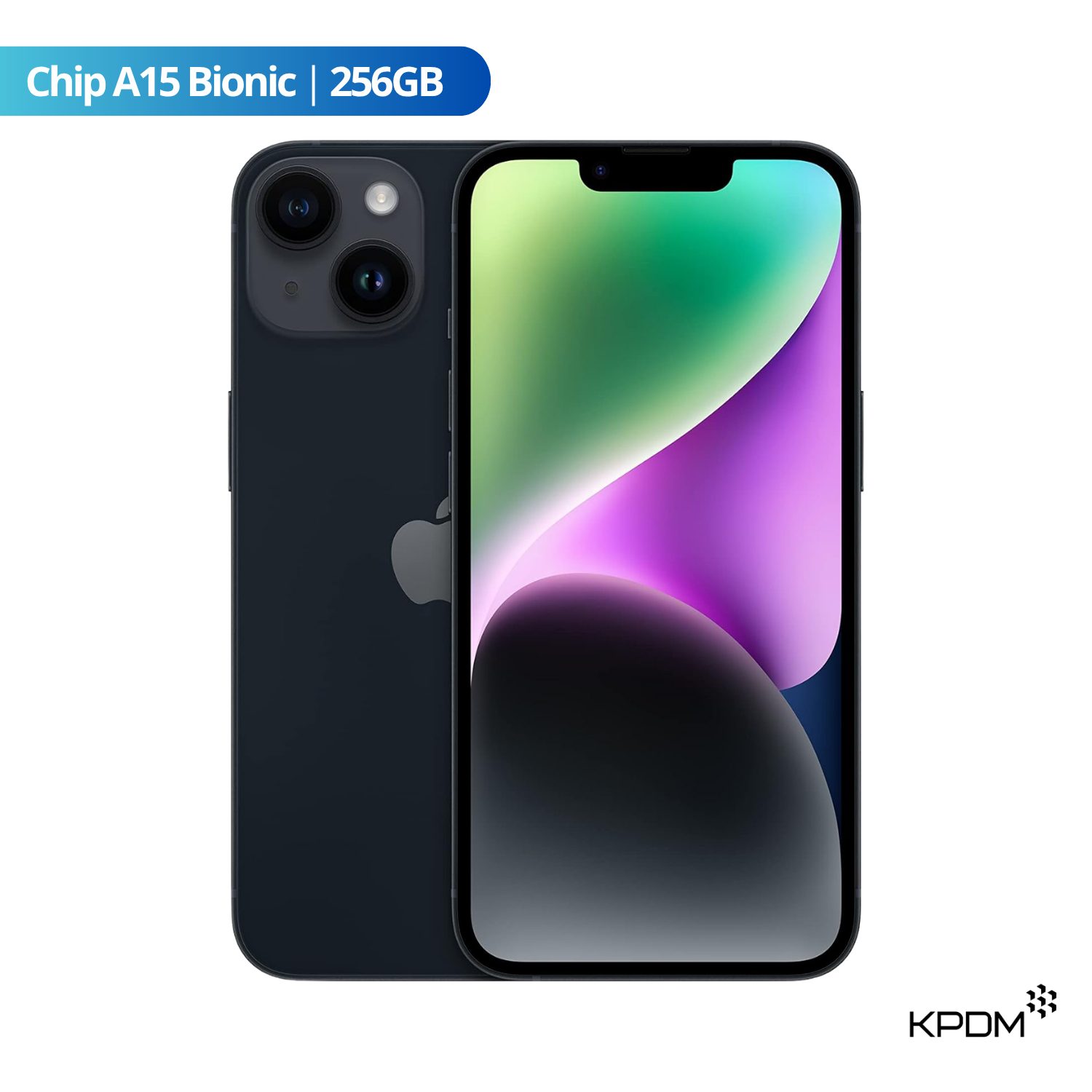 IPHONE 14 PLUS 256GB MEDIANOCHE ESIM REACONDICIONADO GRADO A - 1