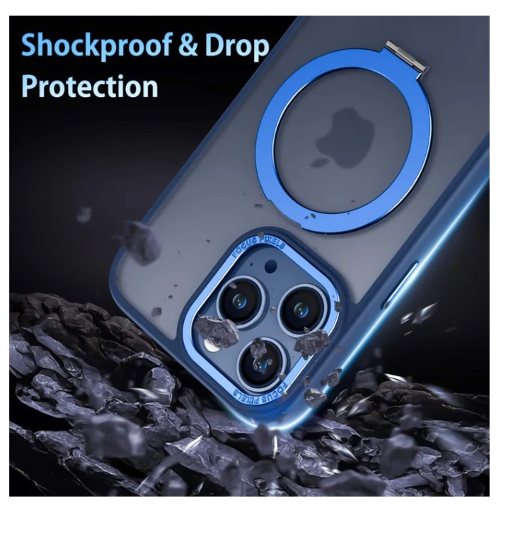 CASE IPHONE 16 PRO MAX PROTECTOR MAGSAFE 360 AZUL - 2