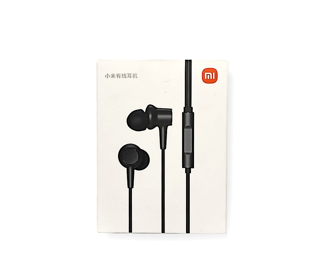 AURICULARES XIAOMI WIRED DDQ02WM NEGROS - 1