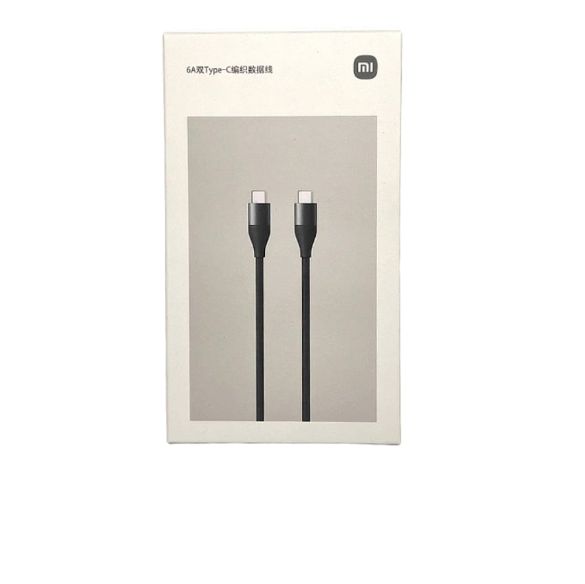CABLE XIAOMI USB DE ALTA VELOCIDAD 6A USB 3.1 - C A C 100W - 1