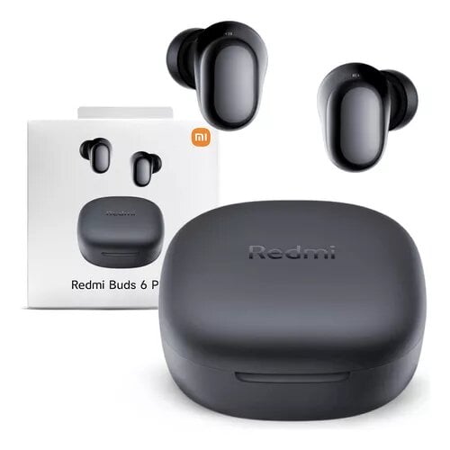 AUDÍFONOS XIAOMI REDMI BUDS 6 PLAY BT5.4 36HRS NEGRO - 1