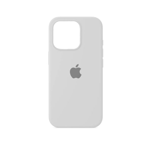 CASE IPHONE 16 PRO MAX SILICONA BLANCO - 1