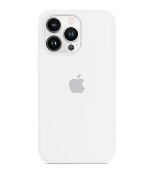 CASE IPHONE 16 PRO MAX SILICONA BLANCO - 2