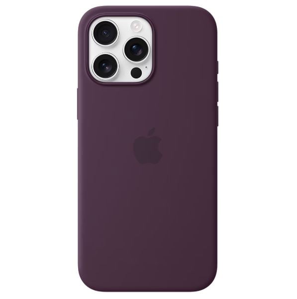 CASE IPHONE 16 PRO SILICONA VINO - 1
