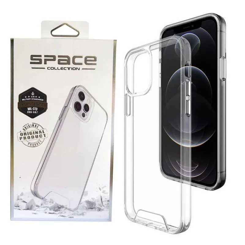 CASE SPACE PARA IPHONE 11 PRO MAX -TRANSPARENTE - 2