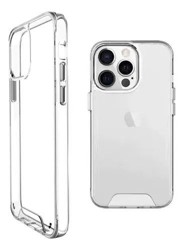 CASE SPACE PARA IPHONE 15 PRO -TRANSPARENTE - 1