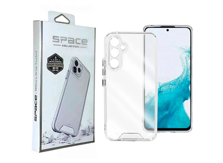 CASE SPACE PARA SAMSUNG S25-TRANSPARENTE - 1