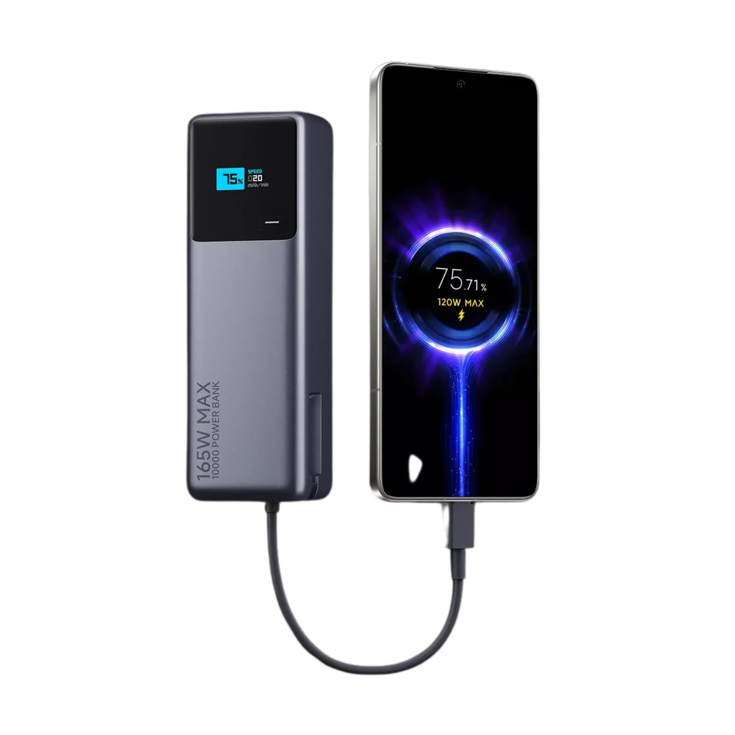 XIAOMI POWER BANK 10000MAH 165W (CABLE INTEGRADO) - 2