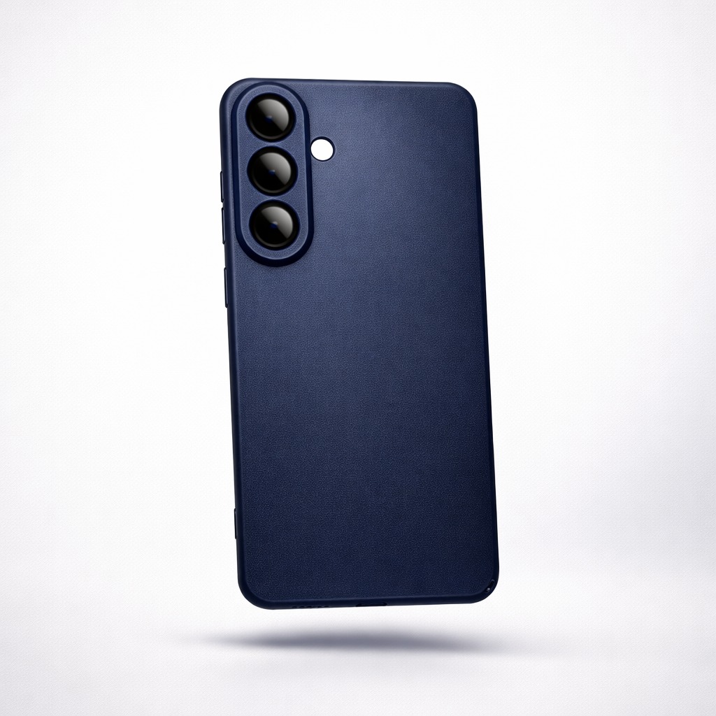 CASE SILICONA PARA SAMSUNG GALAXY S25 PLUS-AZUL - 1