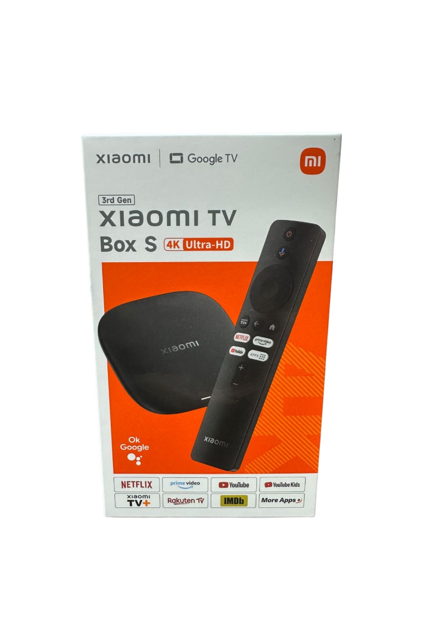 XIAOMI MI TV BOX S 4K 3RD GEN, GOOGLE TV 32GB - 1