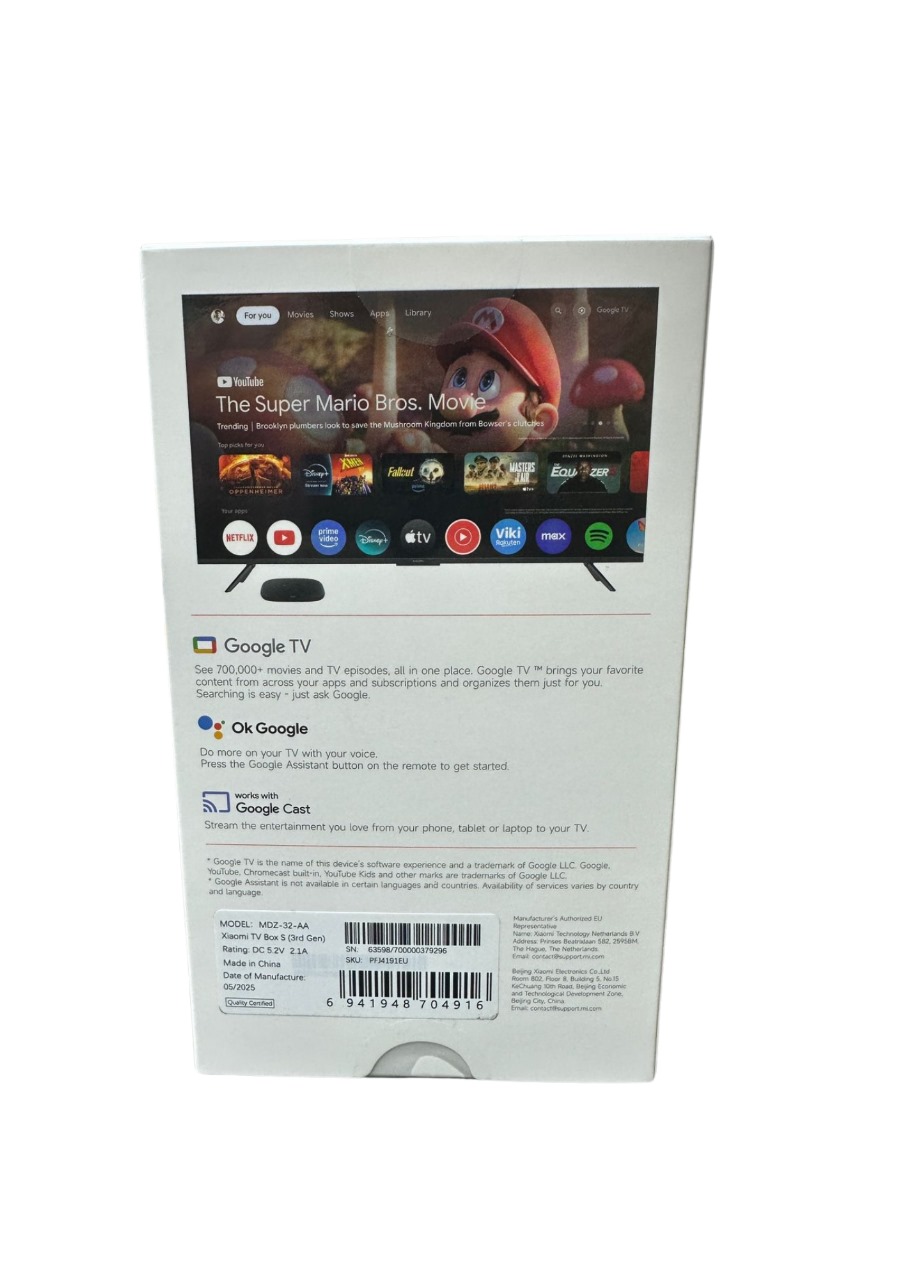 XIAOMI MI TV BOX S 4K 3RD GEN, GOOGLE TV 32GB - 2