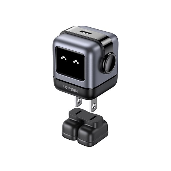 CARGADOR ROBOT UGREEN NEXODE 30W USB-C FAST CHARGER NEGRO - 2