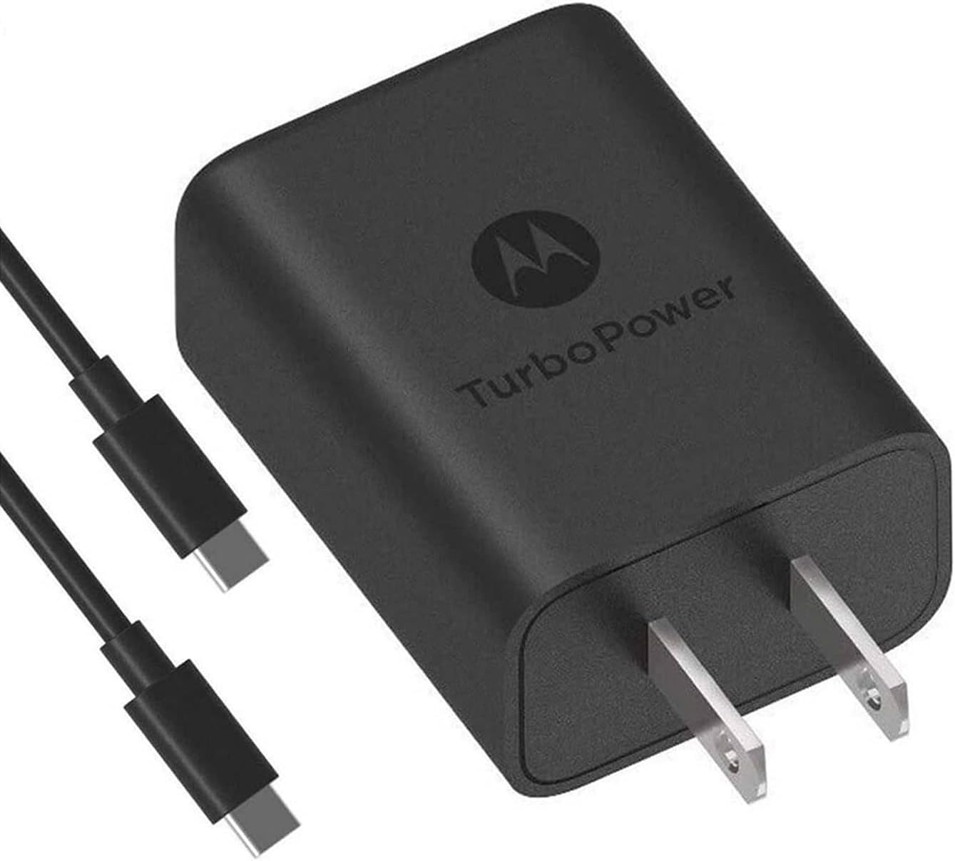 CARGADOR MOTOROLA TURBO POWER CON CABLE TIPO C - 2