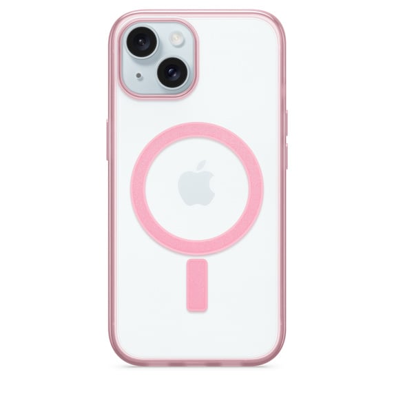CLEAR CASE MAGNETIC 15 ROSADO - 2
