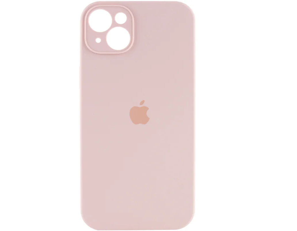 CASE SILICON Y VIDRIO TEMPLADO PARA IPHONE 15 PLUS BEIGE - 2