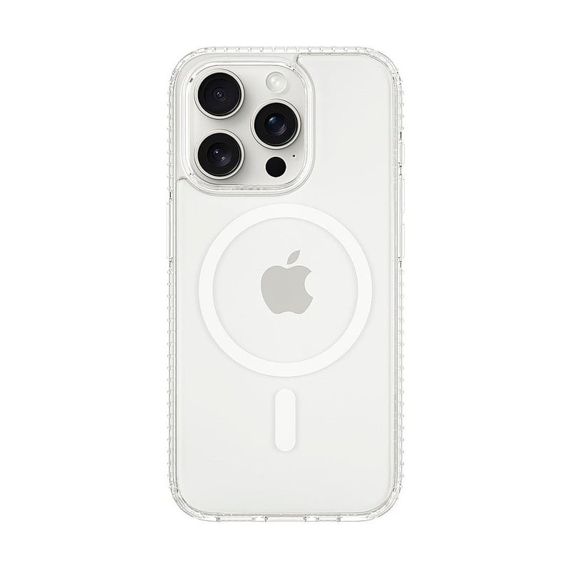 CLEAR CASE MAGNETIC 15 PRO TRANSPARENTE - 1