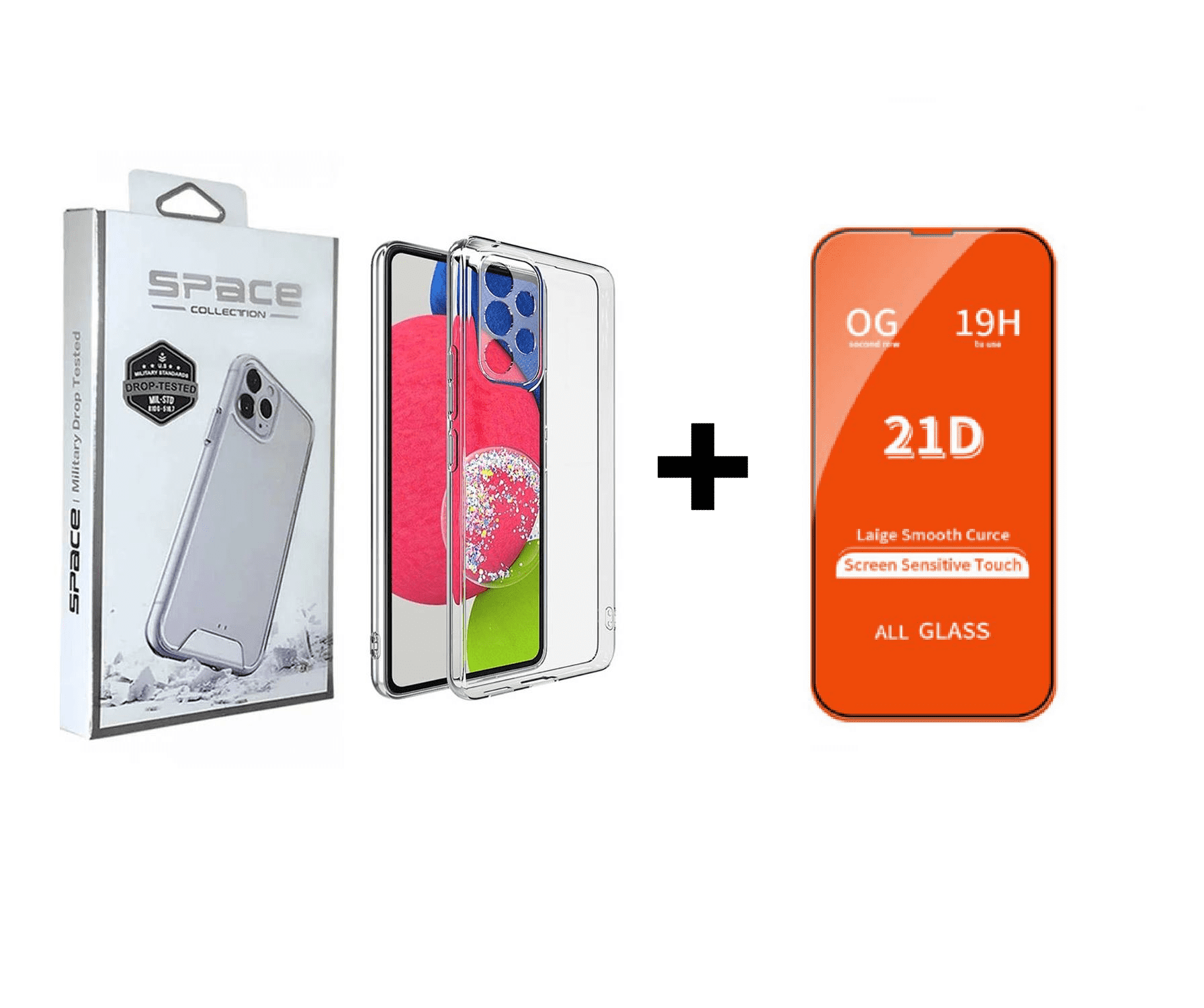 CASE SPACE Y VIDRIO TEMPLADO PARA SAMSUNG A13 4G - 1