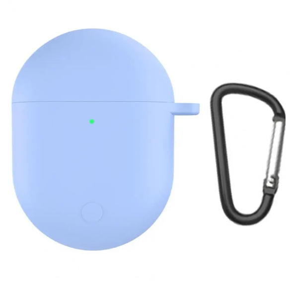 CASE DE SILICONA PARA XIAOMI REDMI BUDS 3 PRO AZUL - 1