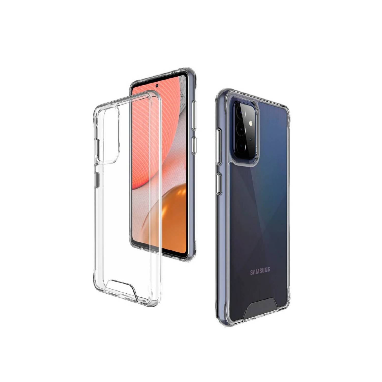 CASE SPACE Y VIDRIO TEMPLADO PARA SAMSUNG A02S - 2