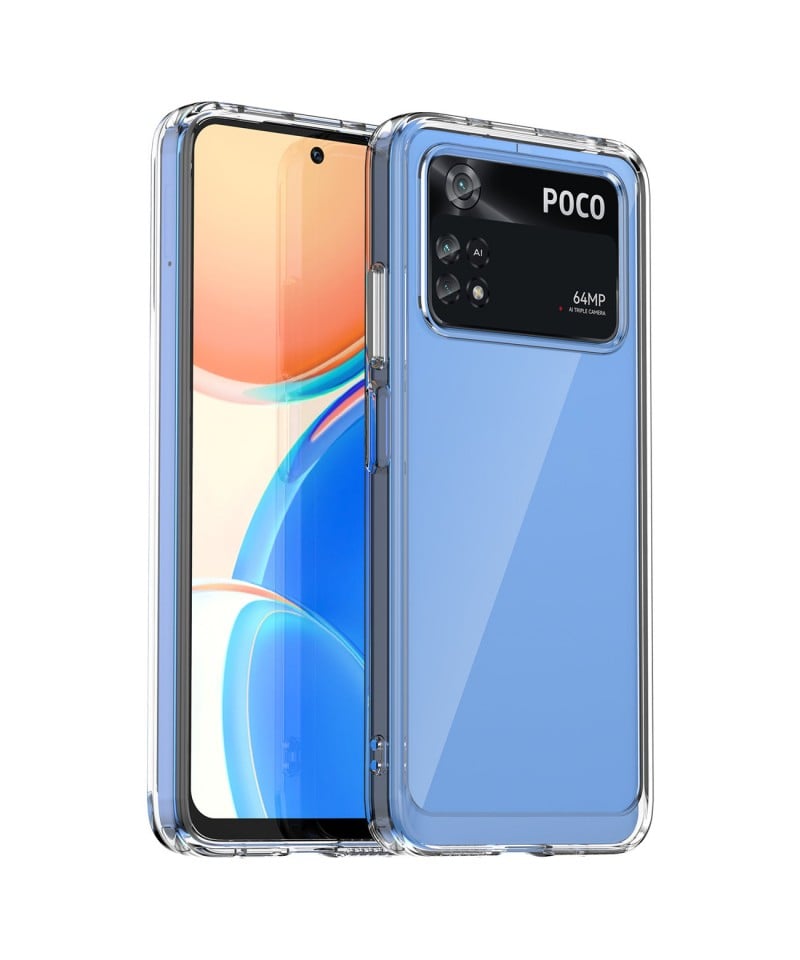 CASE SPACE Y VIDRIO TEMPLADO PARA XIAOMI POCO M4 PRO - 2