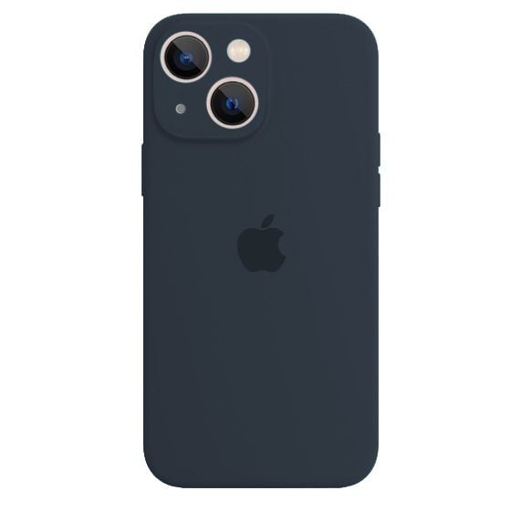 CASE SILICON Y VIDRIO TEMPLADO PARA IPHONE 15 PLUS AZUL - 2