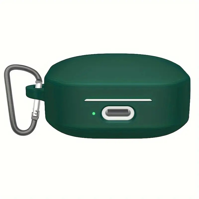 FUNDA DE SILICONA PARA AURICULARES XIAOMI REDMI BUDS 6 ACTIVE-VERDE - 1