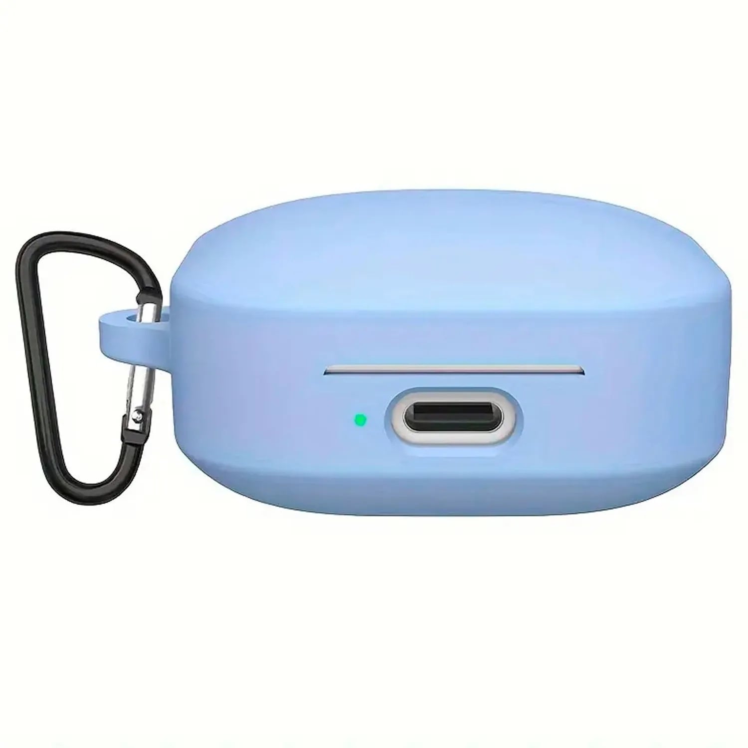 FUNDA DE SILICONA PARA AURICULARES XIAOMI REDMI BUDS 6 ACTIVE-CELESTE - 1