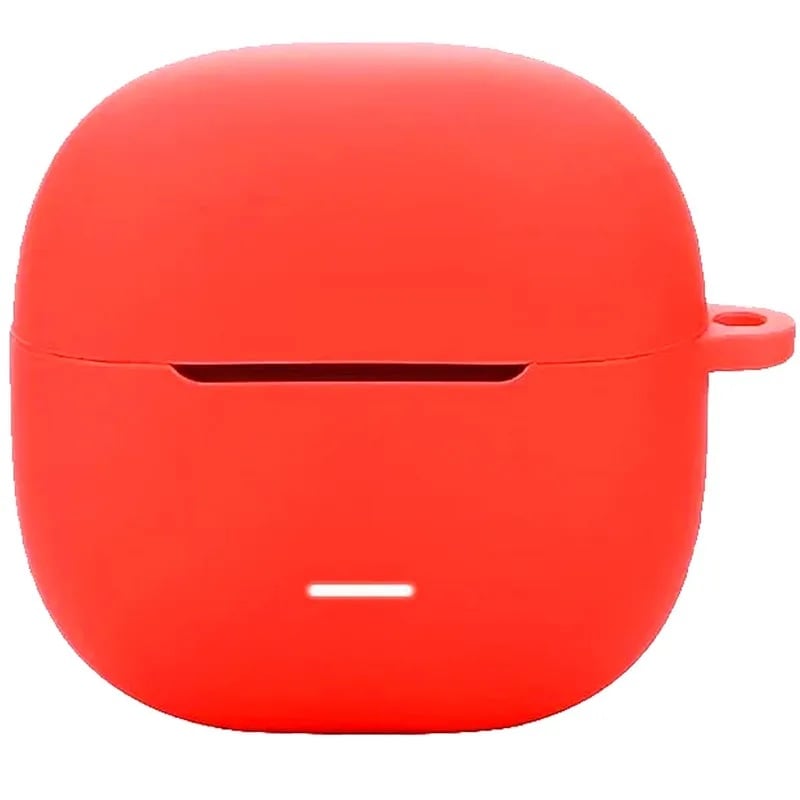 FUNDA DE SILICONA PARA AURICULARES XIAOMI REDMI BUDS 6 LITE-ROJO - 1