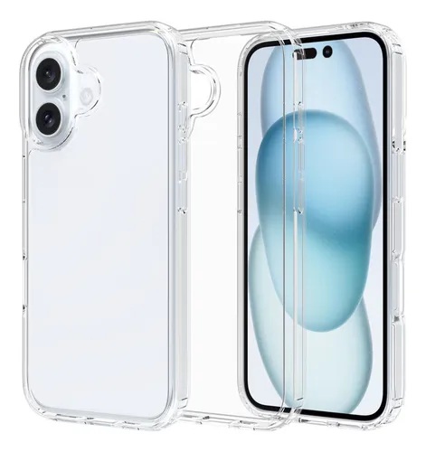 CASE SPACE PARA IPHONE 17-TRANSPARENTE - 1